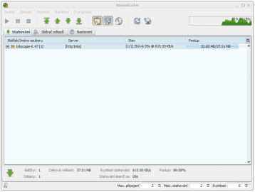 <p>JDownloader - grafické rozhraní je velmi dobře navrženo</p>