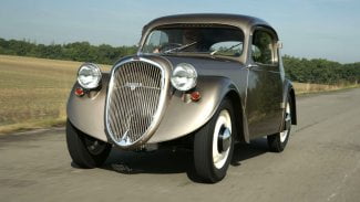 Náhledový obrázek - Tohle měla být Škoda pro chudé. Sagitta představovala zajímavý nápad, ale do série se nedostala