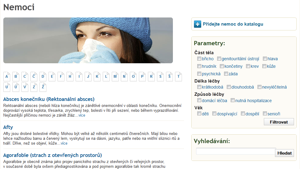 <a href="http://www.vitalia.cz/katalog/nemoci/">Katalog nemocí</a>