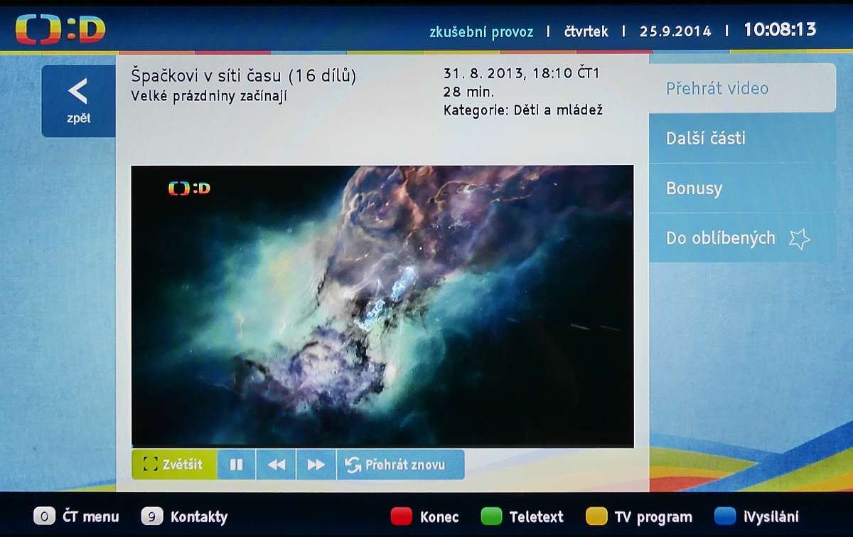 ČT iVysílání_Déčko (HbbTV)