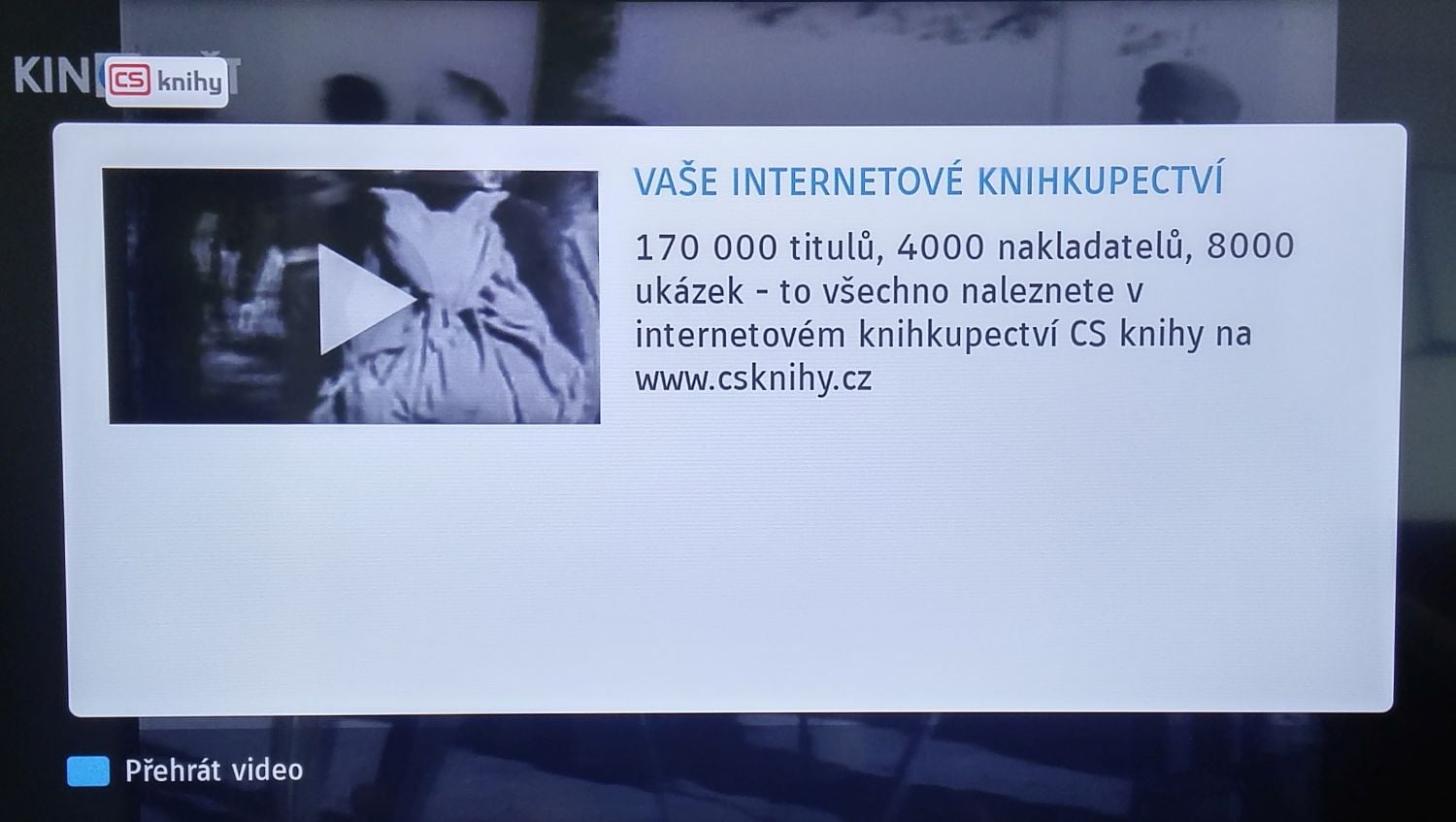 Kinosvět - HbbTV na Loewe One 40, červen 2016