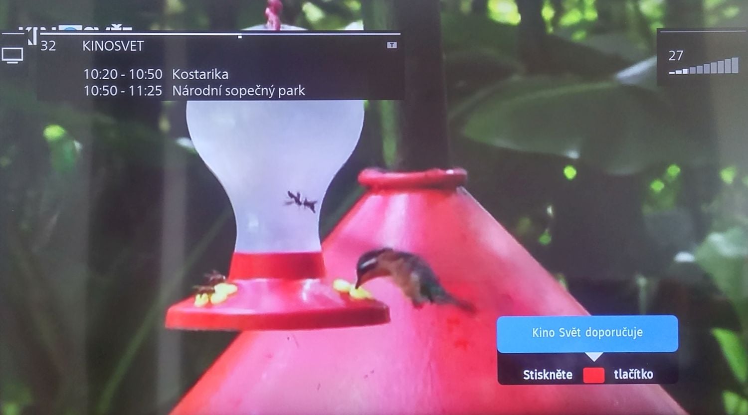 HbbTV na Kinosvět, 14. června 2016.