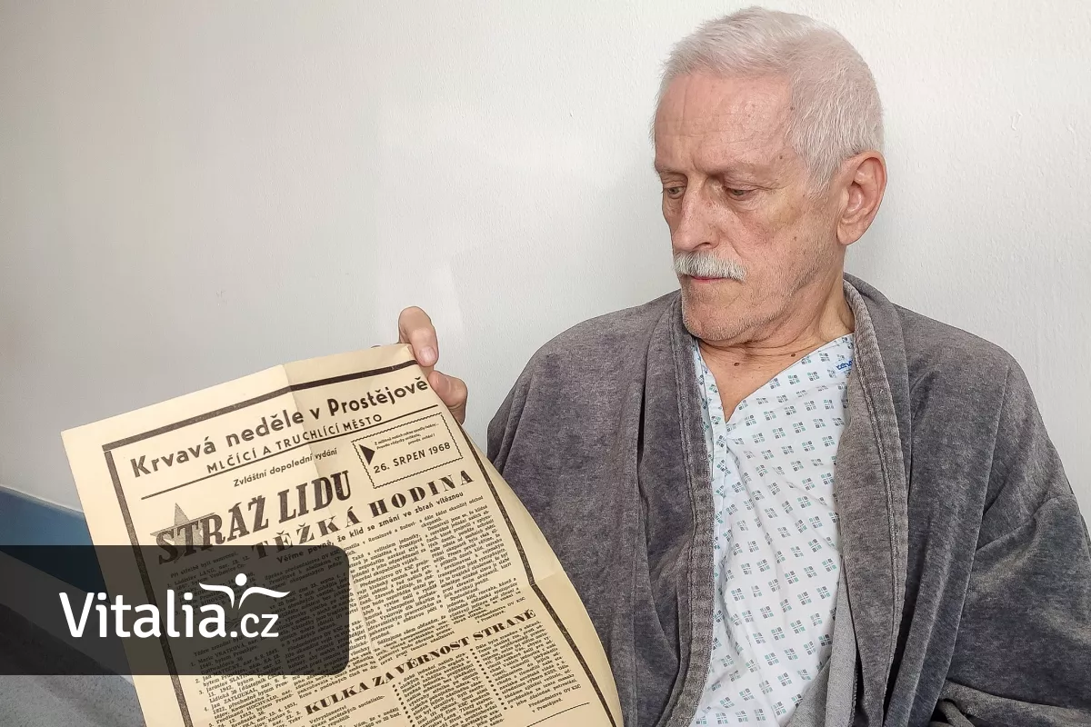 Po střelbě ruského vojáka mi na čas ochrnula noha, vzpomíná pacient olomoucké urologie