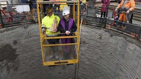 Náhledový obrázek - Kolektor pod Hlávkovým mostem bude hotový v červnu 2018. Vyjde na 460 milionů