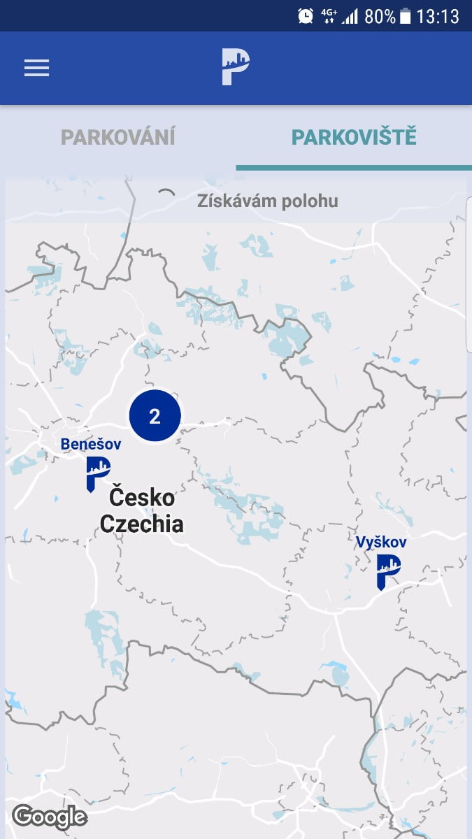 Smart parkování v Kolíně. Senzory, automaty, web i aplikace