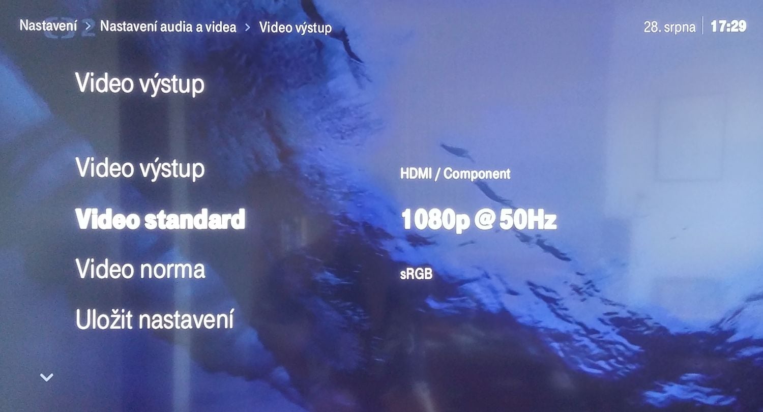 T-Mobile TV - Menu - audio a video