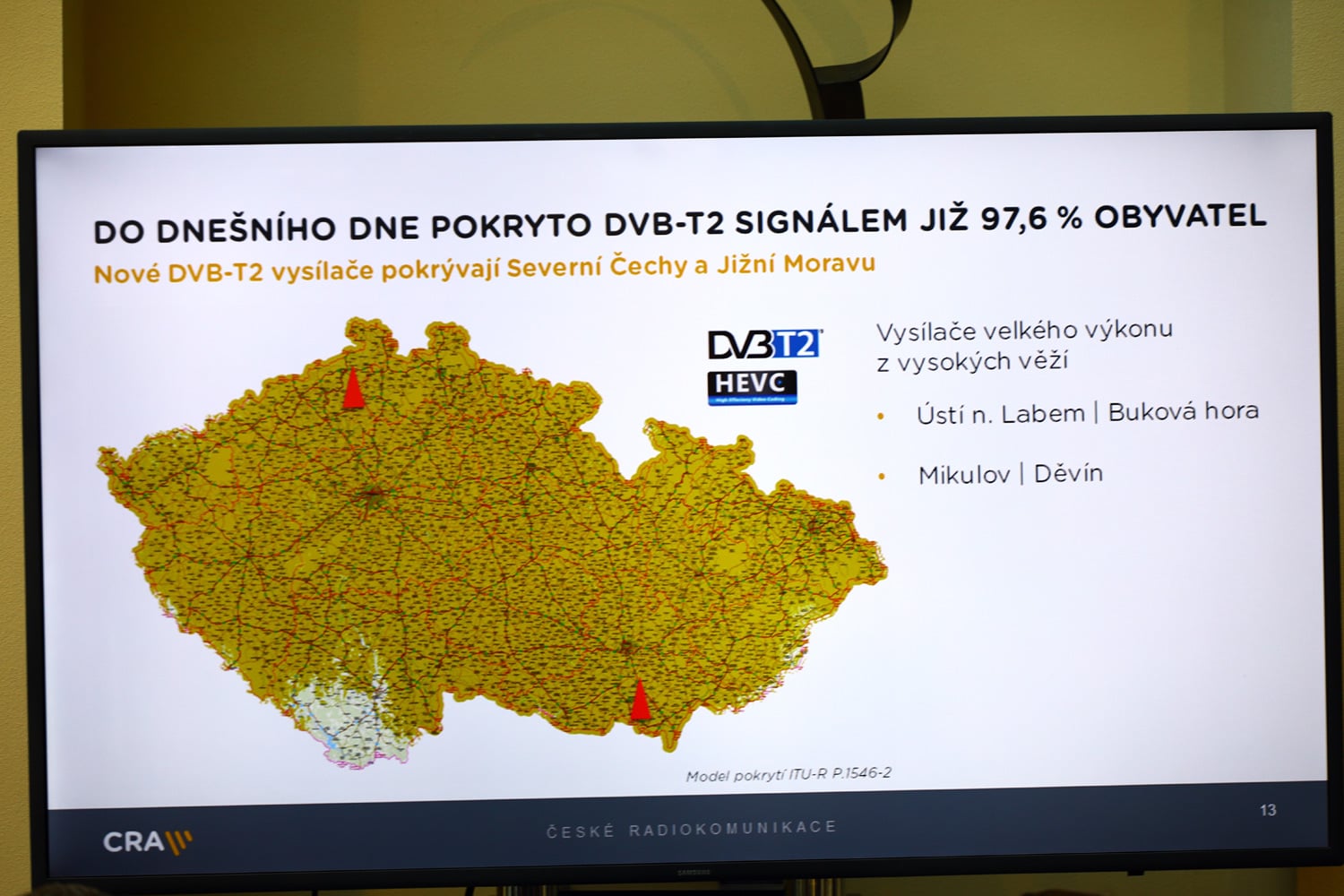 Tisková konference Českých Radiokomunikací - leden 2018
