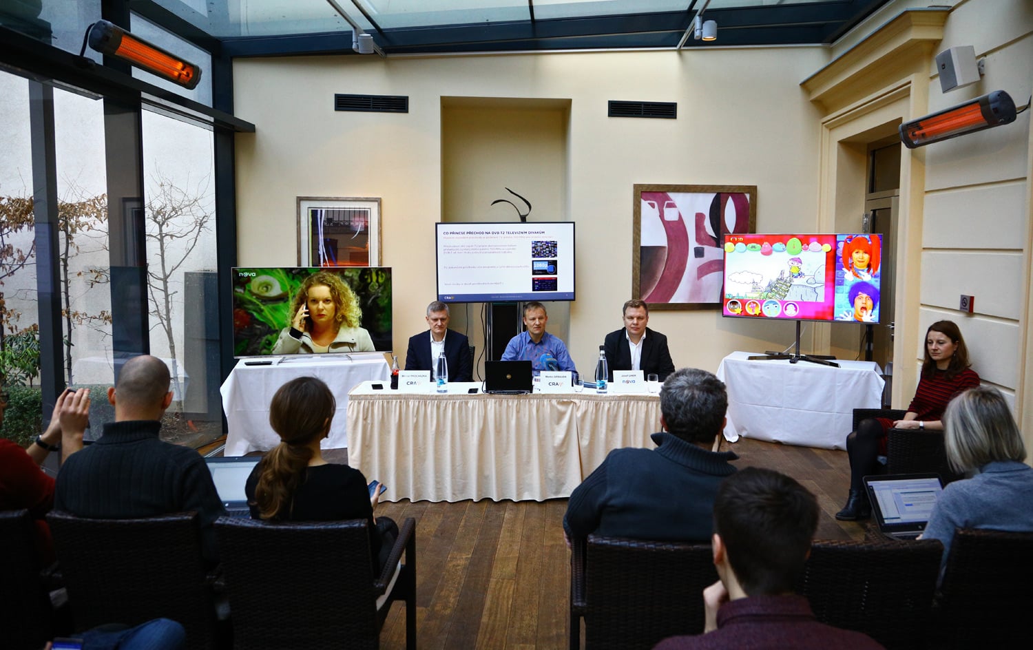 Tisková konference Českých Radiokomunikací - leden 2018