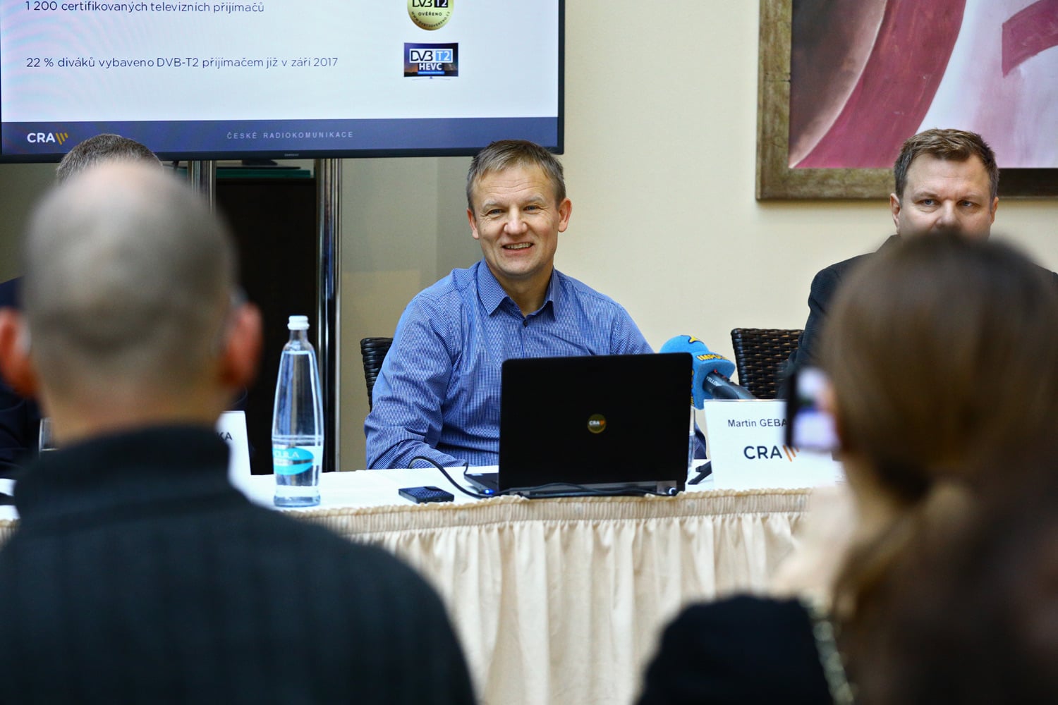 Tisková konference Českých Radiokomunikací - leden 2018