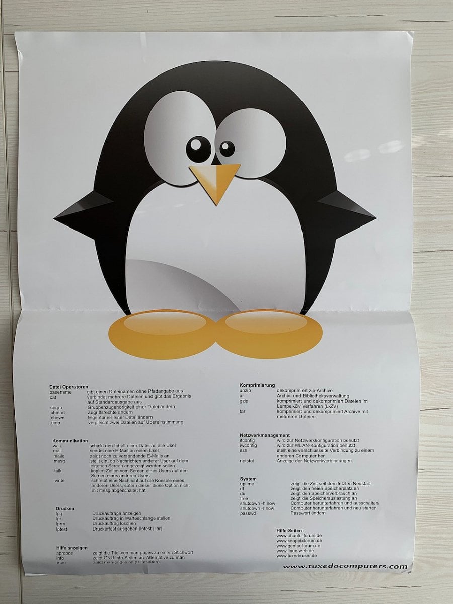 Tuxedo InfinityBook S14 v5