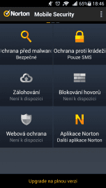 Všechny funkce jsou dobře dostupné z úvodní obrazovky