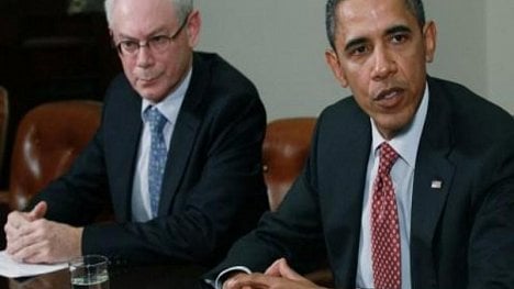 Náhledový obrázek - Obama tlačil na EU kvůli řešení dluhové krize