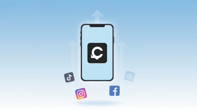 Ilustrace smartphonu s dominantní ikonou ChatGPT na obrazovce, v pozadí ustupující ikony TikToku, Instagramu a Facebooku symbolizující změnu na trhu nejstahovanějších aplikací v roce 2025.