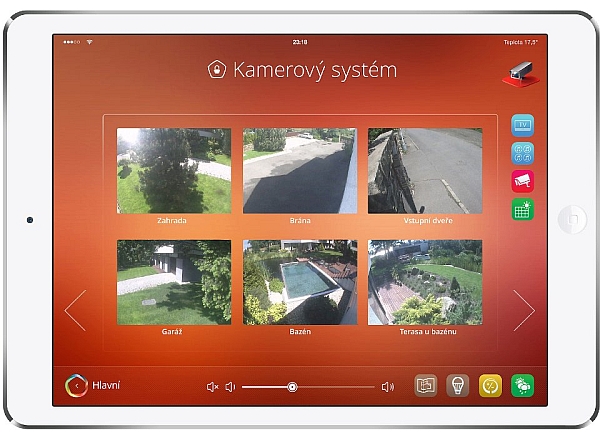 inHome nová uživatelské rozhraní
