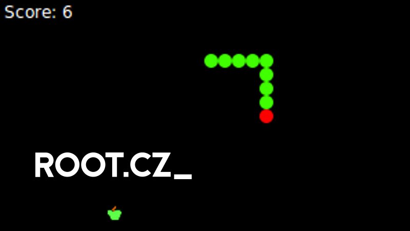 Hra Snake naprogramovaná v Pythone s pomocou Tkinter - Root.cz