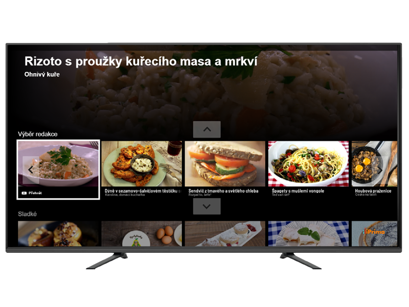 HbbTV aplikace TV Prima (2021)