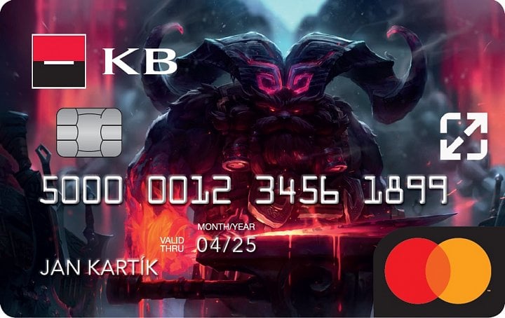 Nový speciální design platebních karet Komerční banky