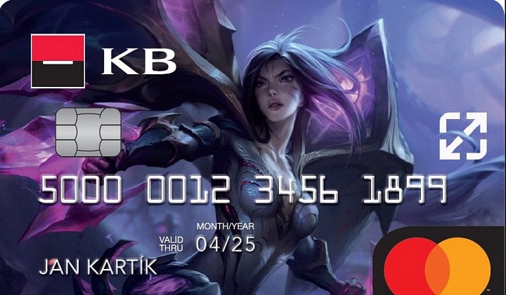 Nový speciální design platebních karet Komerční banky
