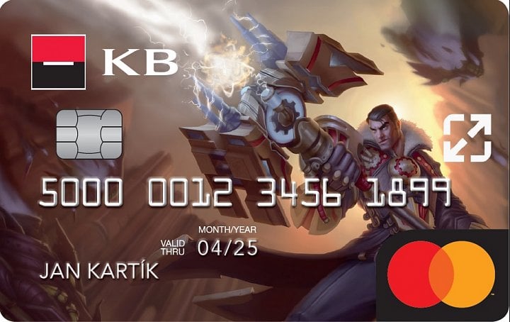 Nový speciální design platebních karet Komerční banky
