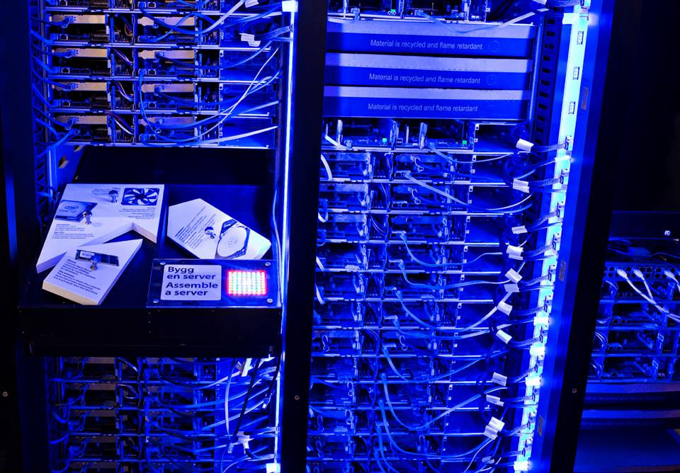 Datové centrum Facebooku ve švédském Luleå