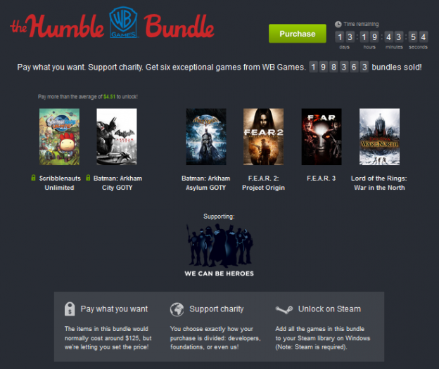 Humble WB Games Bundle