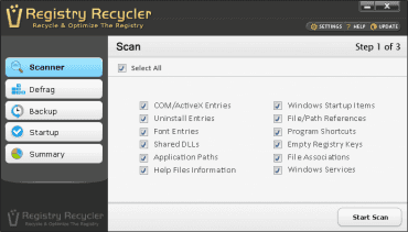 Registry Recycler pomůže opravou registru zrychlit váš systém