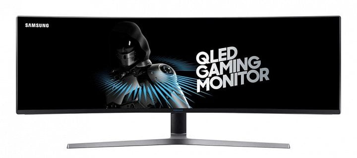 Samsung C49HG90, prohnutý monitor s poměrem stran 32:9