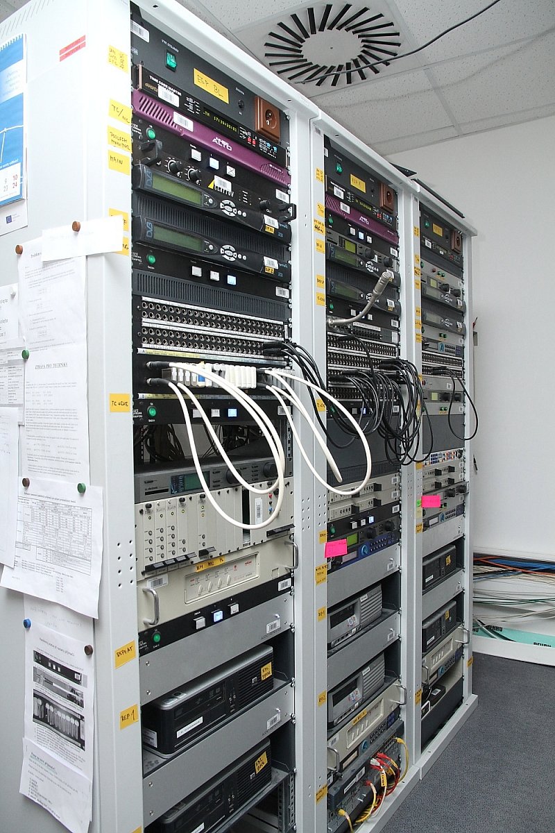 Česká redakce Eurosportu v pražské O2 Areně