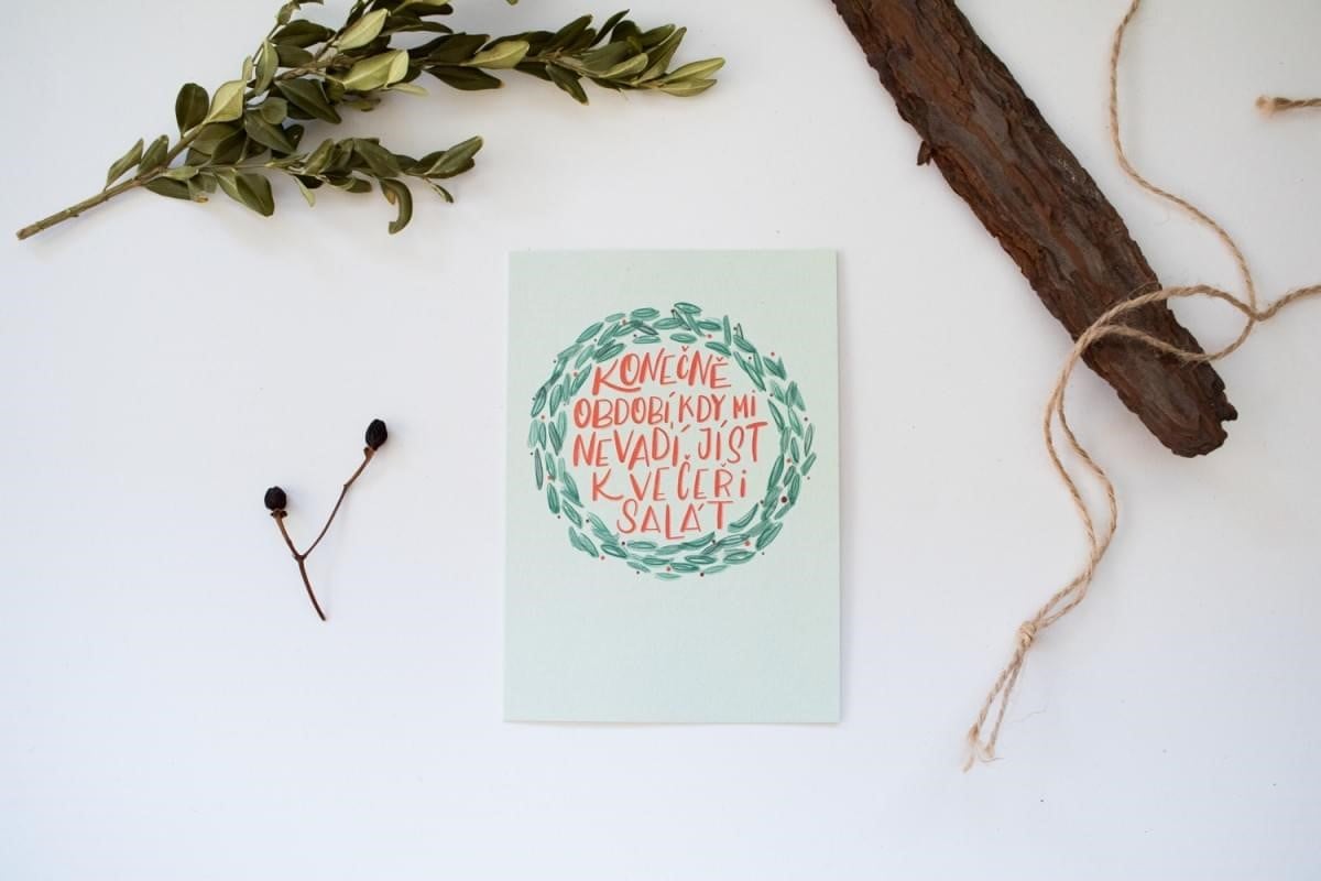 Přání - Konečně období, kdy mi nevadí jíst k večeři salát