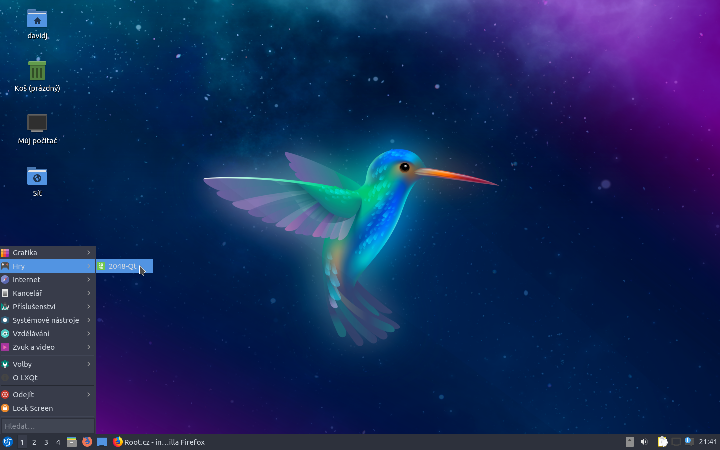 Lubuntu 19.04 - výchozí aplikace