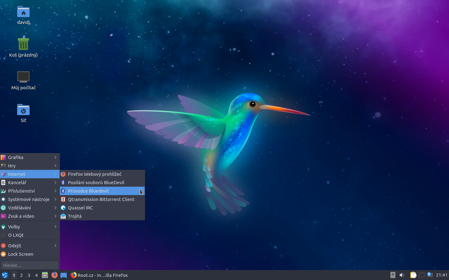 Lubuntu 19.04 - výchozí aplikace