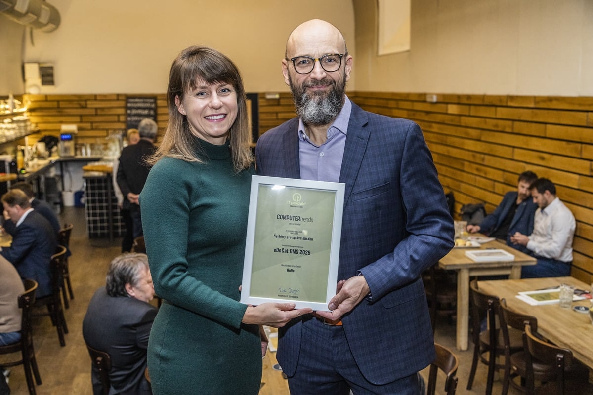 Ocenění v soutěži IT produkt roku 2025