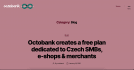 Prezentace Octobank, screenshoty a obrázky z webu octobanking.com z 22. 1. 2021
