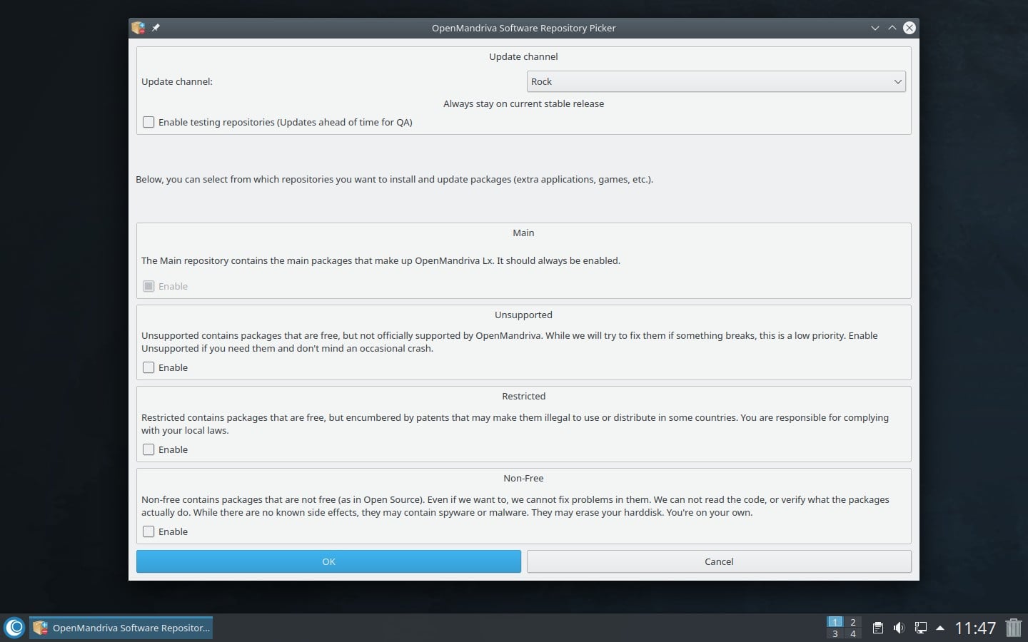 OpenMandriva Lx 4.2 finální