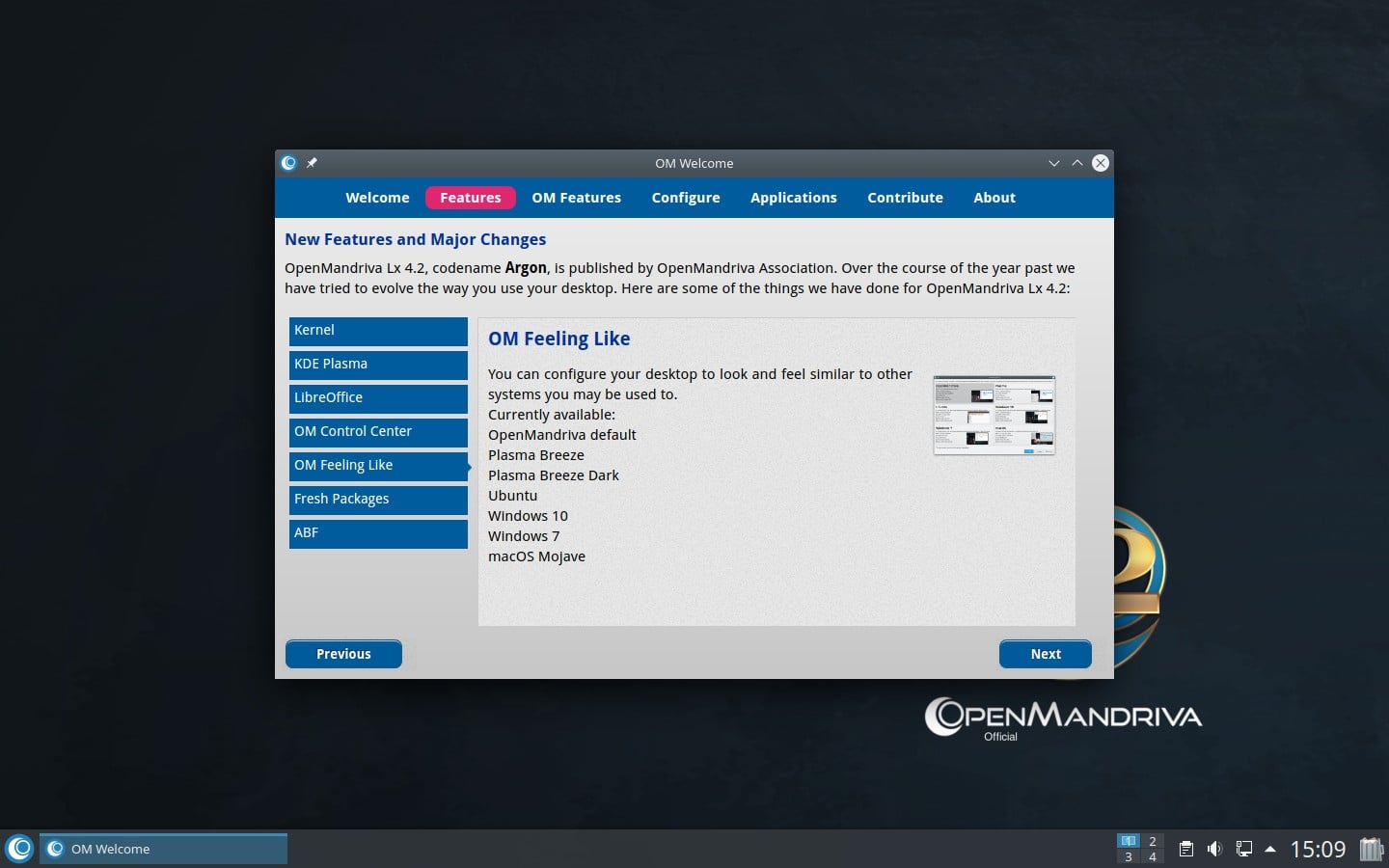 OpenMandriva Lx 4.2 finální