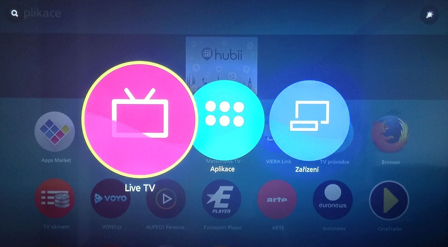 Panasonic TX-DX600 - Home