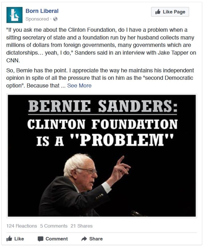 Propaganda na Facebooku a Instagramu: Ruskem placené reklamy