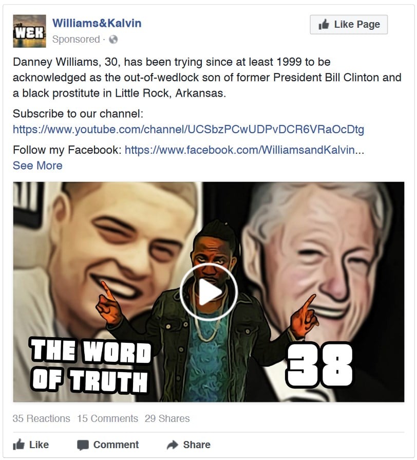 Propaganda na Facebooku a Instagramu: Ruskem placené reklamy