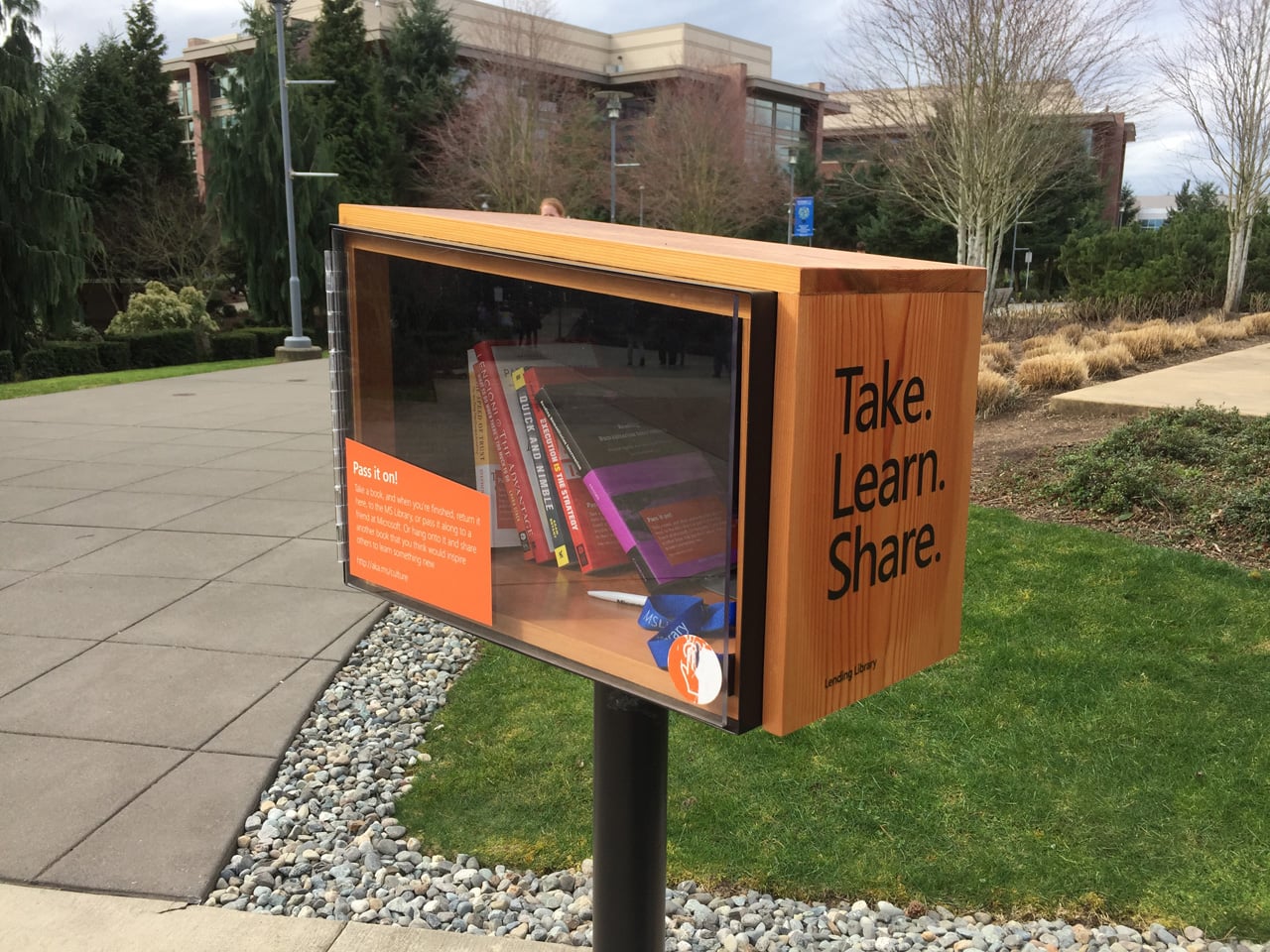 Centrála Microsoftu v Redmondu poblíž Seattlu