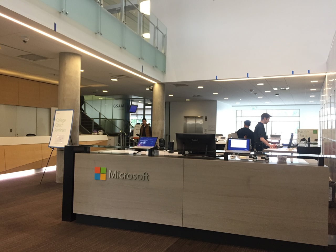 Centrála Microsoftu v Redmondu poblíž Seattlu