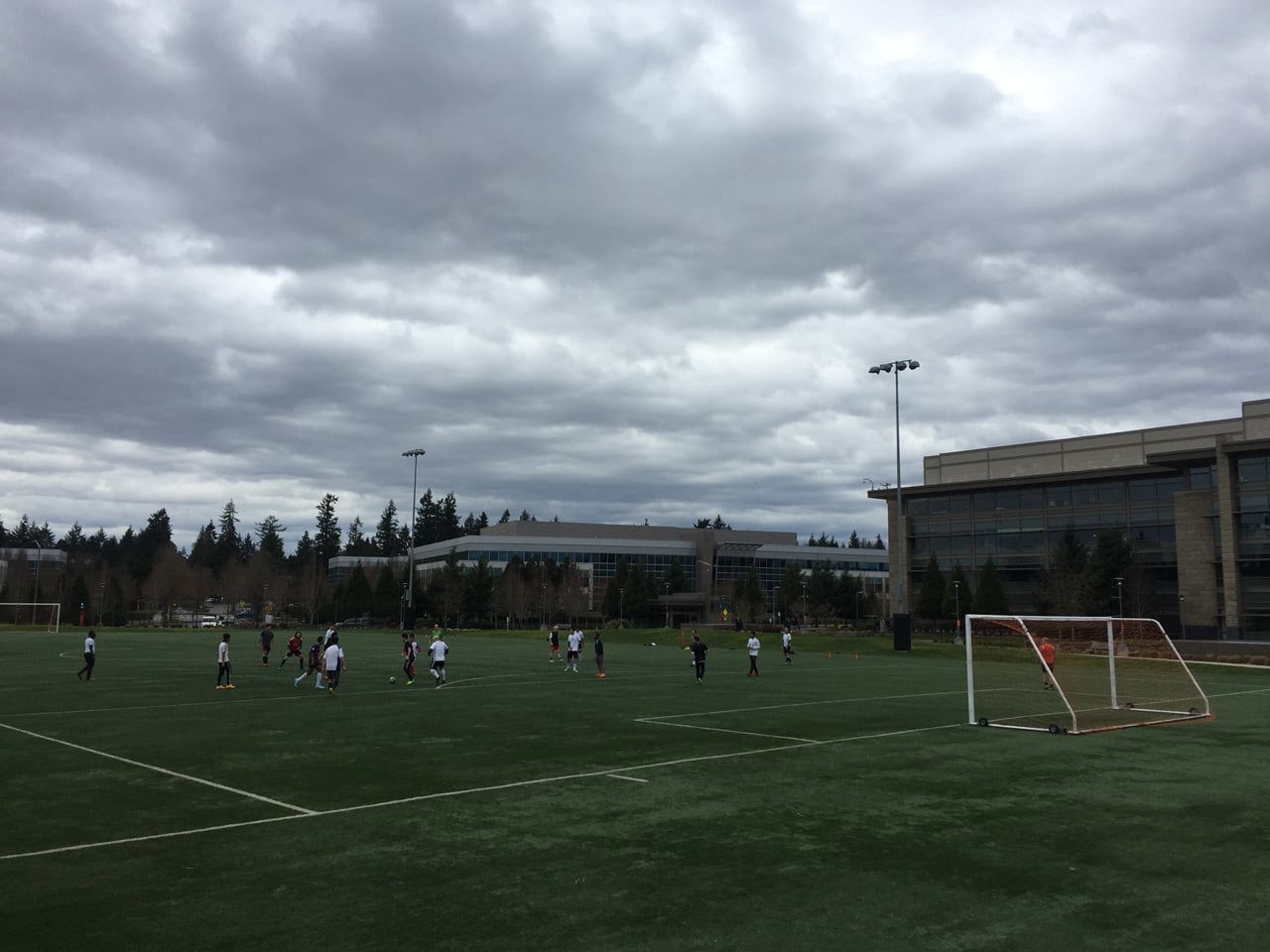 Centrála Microsoftu v Redmondu poblíž Seattlu