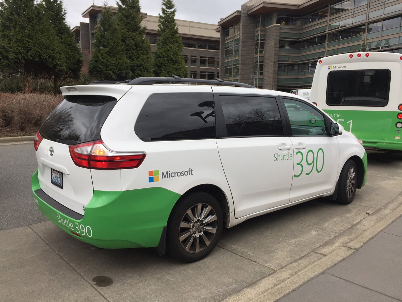 Centrála Microsoftu v Redmondu poblíž Seattlu