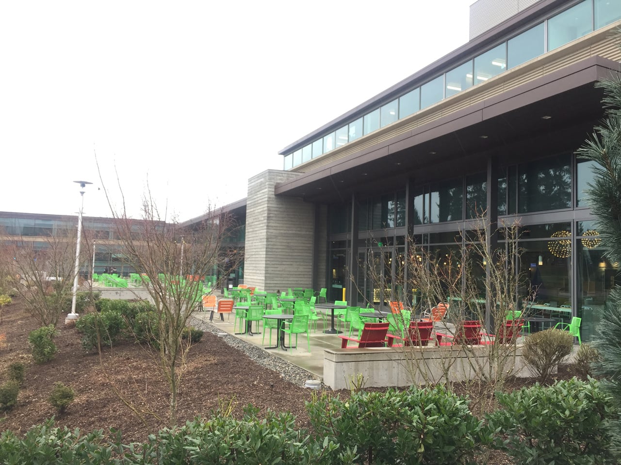 Centrála Microsoftu v Redmondu poblíž Seattlu