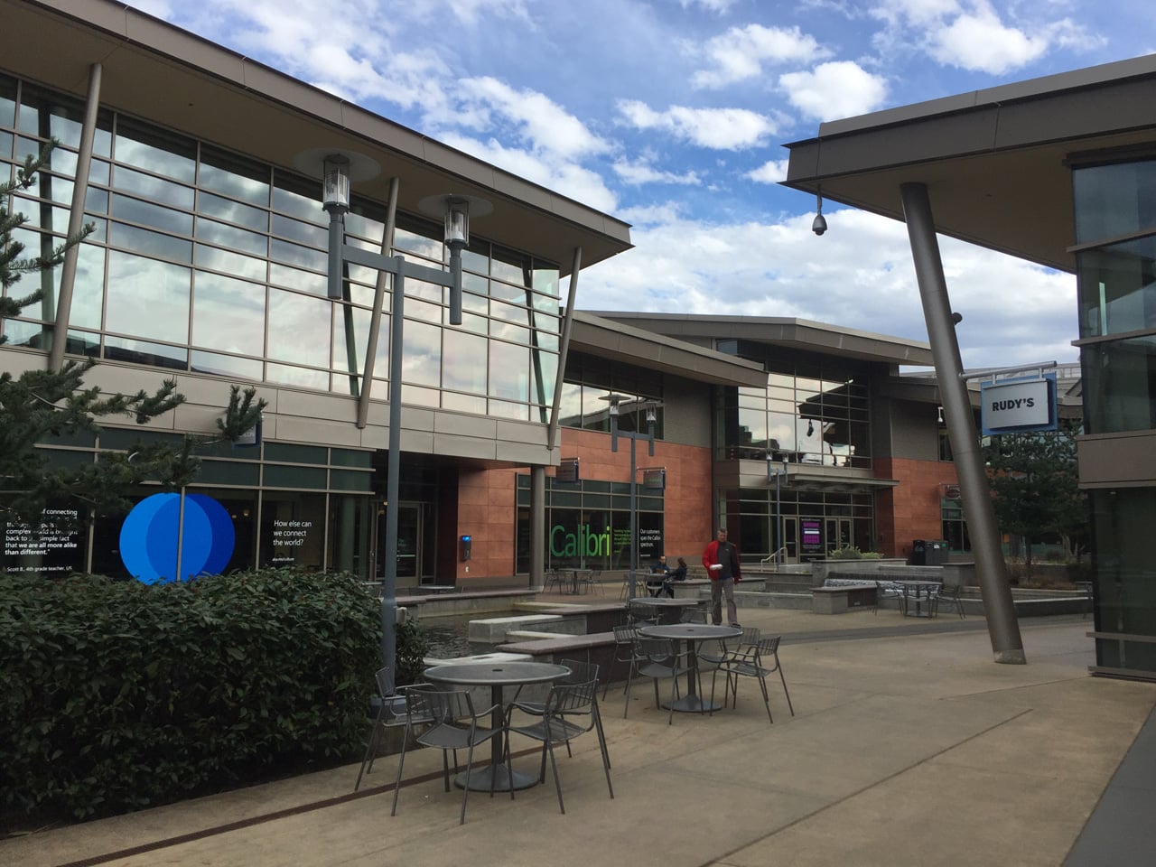 Centrála Microsoftu v Redmondu poblíž Seattlu