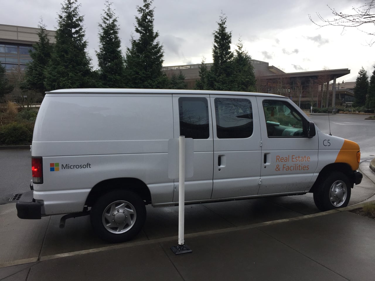 Centrála Microsoftu v Redmondu poblíž Seattlu