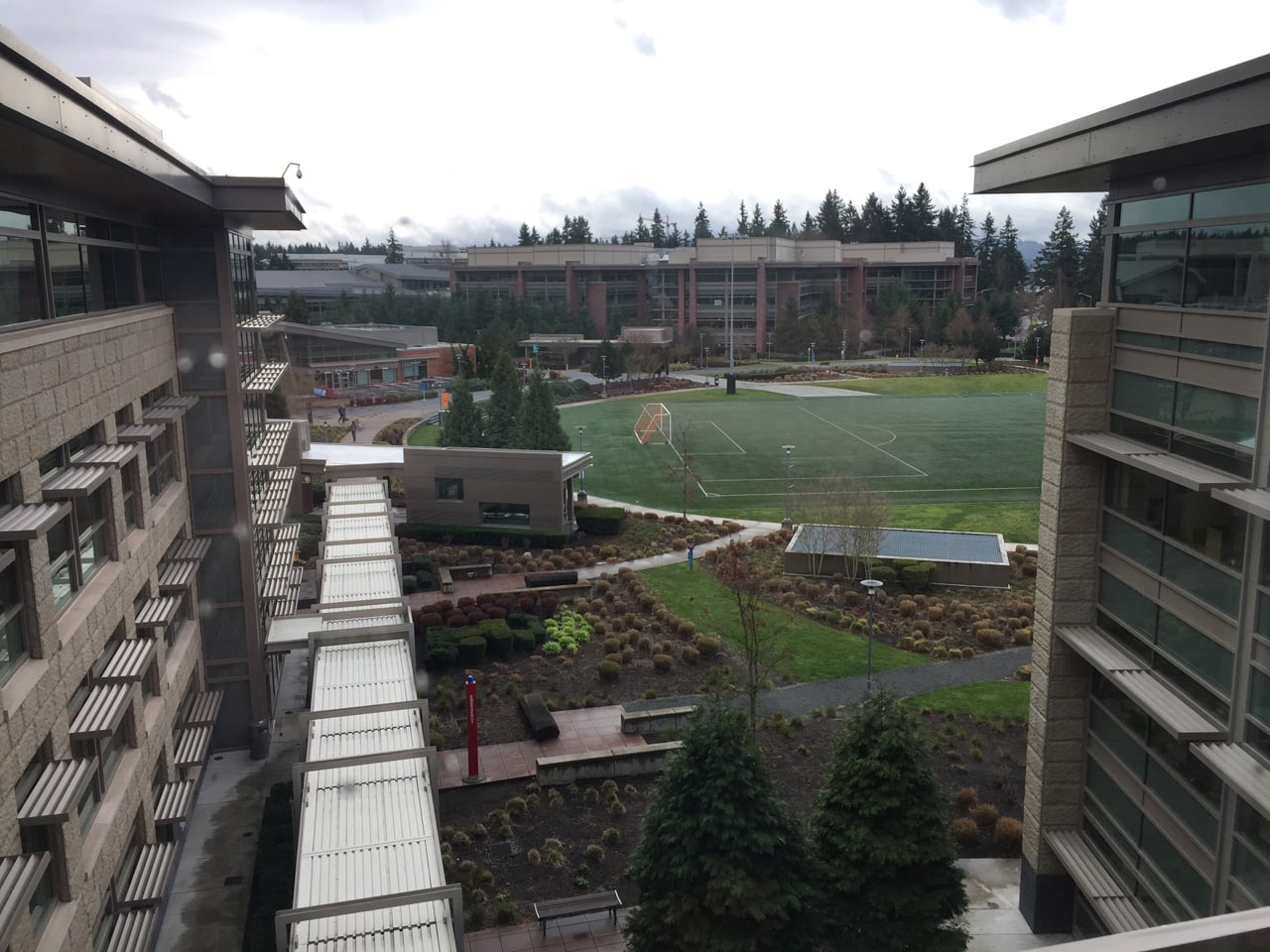 Centrála Microsoftu v Redmondu poblíž Seattlu