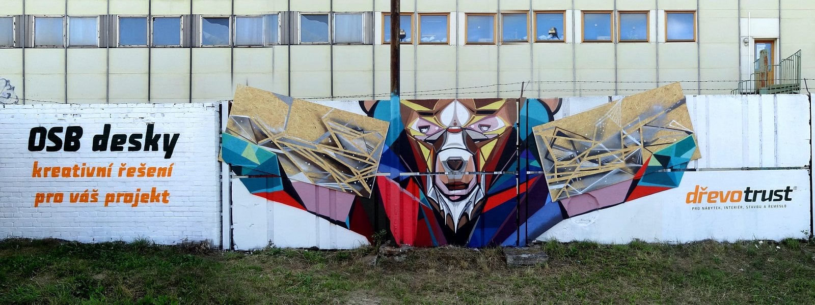 Graffiti, jehož autorem je Nikola KHOMA Vavrous