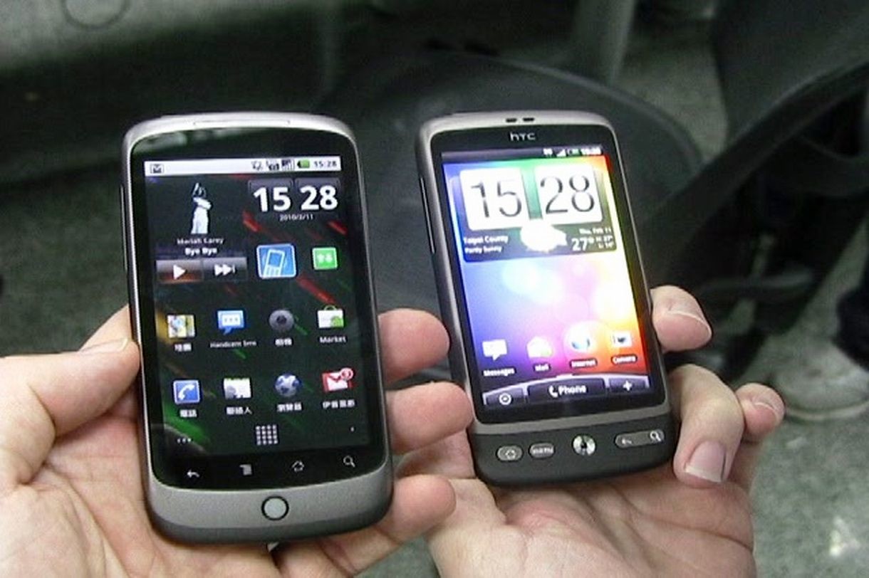 Google Nexus One a HTC Desire