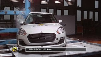 Náhledový obrázek - EuroNCAP: Suzuki Swift má jen tři hvězdy. Posádku ale chrání dobře