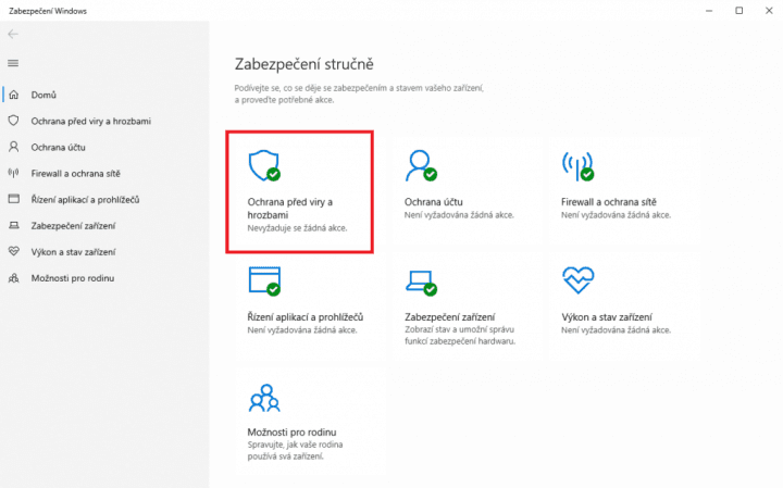 Jak vypnout Windows Defender 2. část